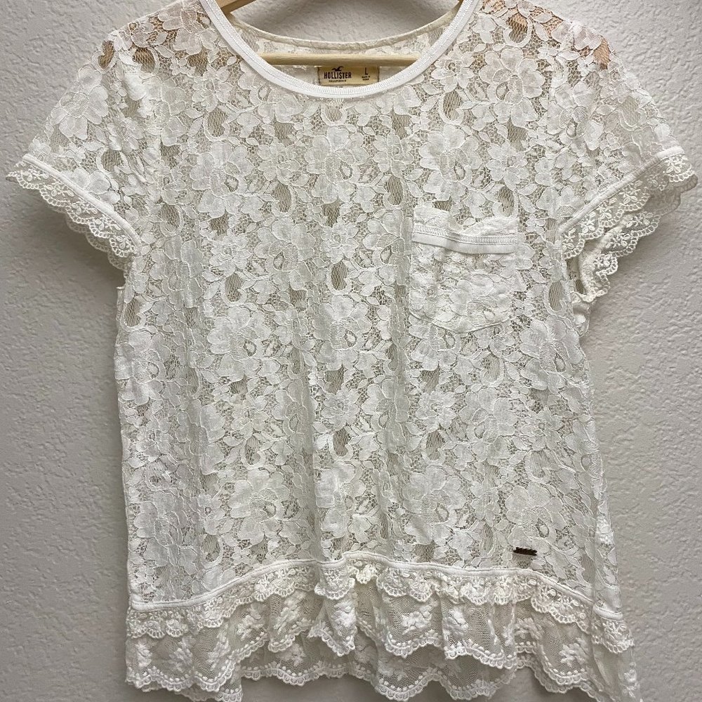 Lace Hollister Blouse